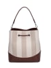 DIANA Handtasche in LEATHER AND GREY