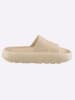Heine Pantolette in sand-gemustert