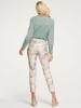Heine Druckhose in sand-jade