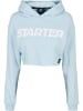 STARTER STARTER Damen Ladies Starter Cropped Hoody in icewaterblue
