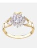 Vanlere Ring aus 375 Gelbgold mit Zirkonia