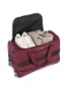 travelite Basics - Rollenreisetasche 51/64L 55 cm erw. (bordeaux) in bordeaux