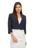 Betty Barclay Blazer-Jacke unifarben in dunkelblau