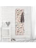 WALLART Garderobe - Terrazzo Muster Napoli in Rosa