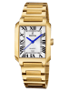 Festina Damenarmbanduhr Rechteckig Goldfarben