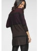 Laura Scott Longpullover in beere-gestreift