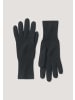 Hessnatur Strick Handschuhe in schwarz