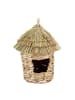 relaxdays Vogelnest für Käfig in Natur - (D)17 x (H)21 cm