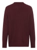 Man's World Rundhalspullover in berry