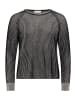 Betty Barclay Grobstrick-Pullover mit Rippenstruktur in Patch Black/Beige