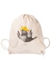 Mr. & Mrs. Panda Gym-Tasche Rabe Sombrero ohne Spruch in Creme