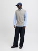 Jack & Jones Weste in Light Grey Melange