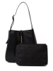 Seidenfelt Tasche Loviisa Hobo in schwarz - 0001