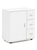 FineBuy Badunterschrank "FB109733" in Weiß /