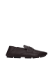 Dolce & Gabbana Braun Leder Slip-On Loafer