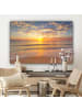 MuchoWow Leinwand bilder Sonnenuntergang Meer (BxH)