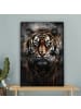 MuchoWow Leinwand bilder Tiger (BxH)