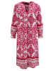 Aniston SELECTED Blusenkleid in pink-weiß-hellpink