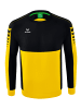erima Kinder Six Wings Sweatshirt in gelb/schwarz