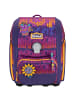 Scout Genius Exklusiv Superflash - Schulranzen Set 4tlg. (Blue Dino) in Fantasy