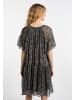 DreiMaster Vintage Damen Kleid in Schwarz Mehrfarbig