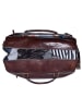 Leonhard Heyden Cambridge Reisetasche Leder 50 cm in rotbraun