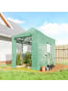Outsunny Pop Up Gewächshaus,295L x 200B x 270H cm,Grün