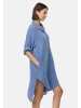 PM SELECTED Musselin Longbluse in Blau