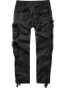 Brandit Cargohose "Pure Slim Fit Pants" in Schwarz