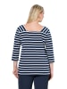 Ulla Popken Langarmshirt in marine