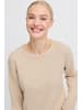 b. young BYNONINA ONECK JUMPER 2 KNIT Regular fit in Cement Melange