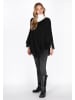 DreiMaster Women Poncho in black