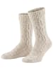 Yuhu Trachtensocken mit Wolle halbhoch in Beige