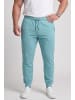 Men Plus Lange Sweathose in helles türkis