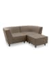 58 aufm Kessel GARTENLOUNGE Set 2 Brandie 206x77x176 mit Outdoorbezug in braun