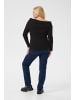 KAFFE curve T-shirt KCkiala Tight fit in Black Deep