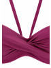 LASCANA Bügel-Bandeau-Bikini in beere