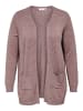 ONLY Carmakoma Strickjacke in Rose Brown 1