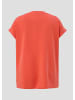 s.Oliver Sweatshirt kurzarm in Orange