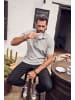 JP1880 Poloshirt in grau melange