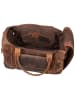 Greenburry Reisetasche Vintage Traveller in Sattelbraun