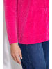 Ulla Popken Strickjacke in fuchsia pink