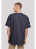 F4NT4STIC Heavy Oversize T-Shirt Made in Japan in marineblau