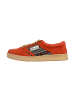 Morrison Sneaker aus Leder in der Farbe „Coral“ Koralle, Jute, Mehrfarbig