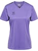 Hummel Hummel T-Shirt Hmlauthentic Multisport Damen Atmungsaktiv Schnelltrocknend in DAHLIA PURPLE/ASPHALT
