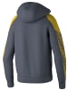 erima Herren Trainingsjacke Mit Kapuze in slate grey/gelb