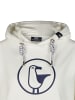 SCHIETWETTER SCHIETWETTER Hoodie Logoprint Gerti in white/navy