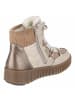 rieker Schnürstiefel in beige