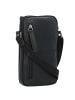 Greenburry Pure Black Handytasche Leder 11 cm black