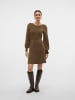 Vero Moda Strickkleid in Sepia Tint